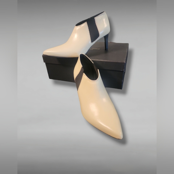 New $475 Rag & Bone Beha Chelsea Booties In Antique White Size: 36.5(US 6.5) - Picture 7 of 11